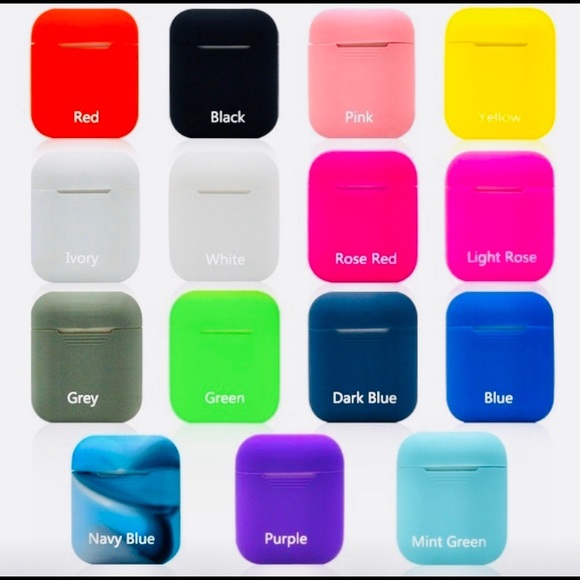 FINAL PRICE MARKDOWN!/Silicone Wireless AirPod Charging Sleeve! - Picture 2 of 10